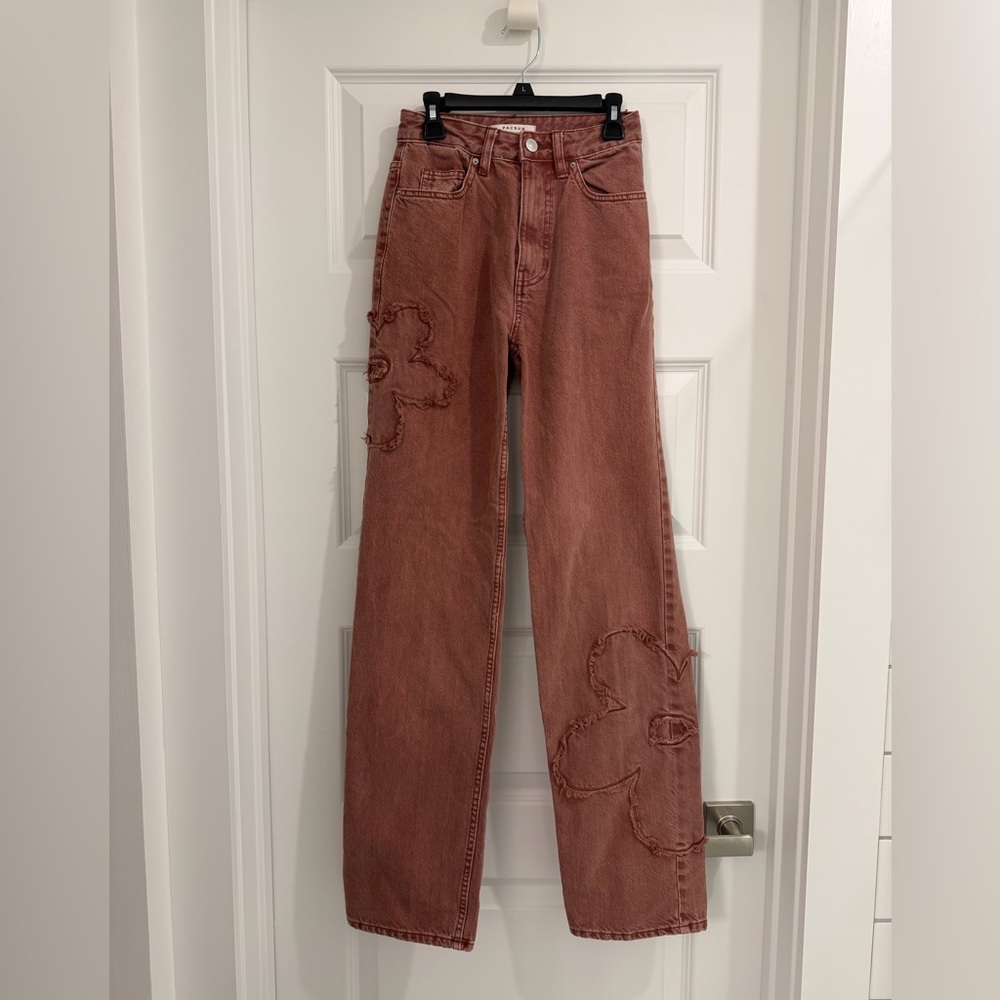 PacSun 90's Boyfriend Flower Jeans